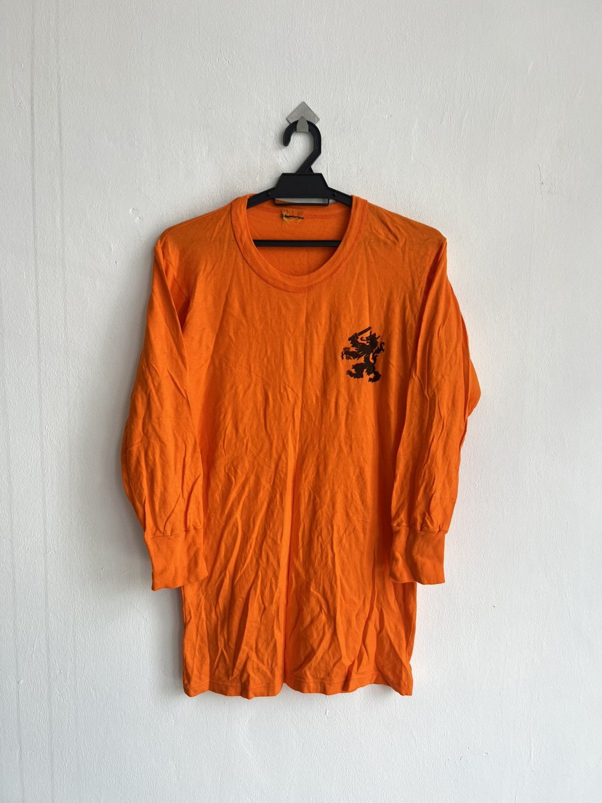 Vintage Vintage 1988 KNVB Netherlands Lion 🍊 LS Jersey World Cup Size US M / EU 48-50 / 2 - 1 Thumbnail