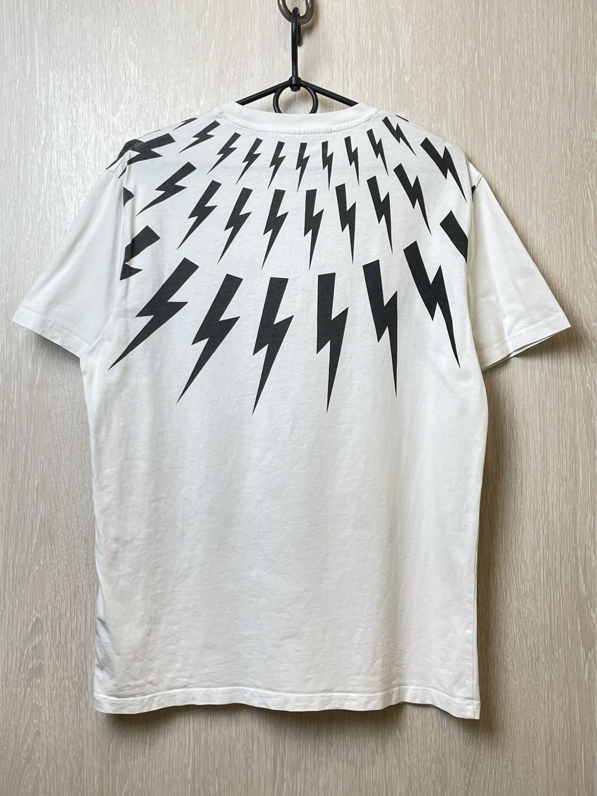 Neil Barrett Neil Barrett Thunderbolt T-Shirt Size US M / EU 48-50 / 2 - 7 Thumbnail