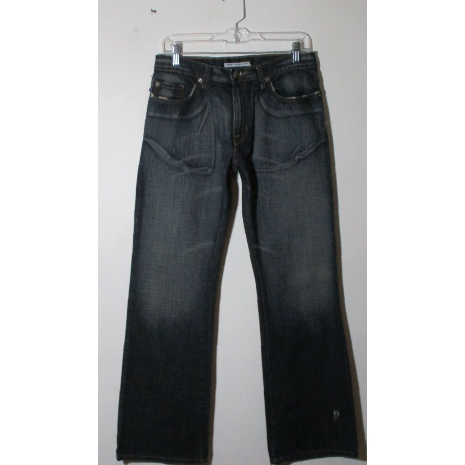 Vintage VINTAGE Krush Jeans 30W 32L Denim Blue Straight Fit Men’s Regular 100% Cotton Belt Loops 5-Pocket Size US 30 / EU 46 - 2 Thumbnail