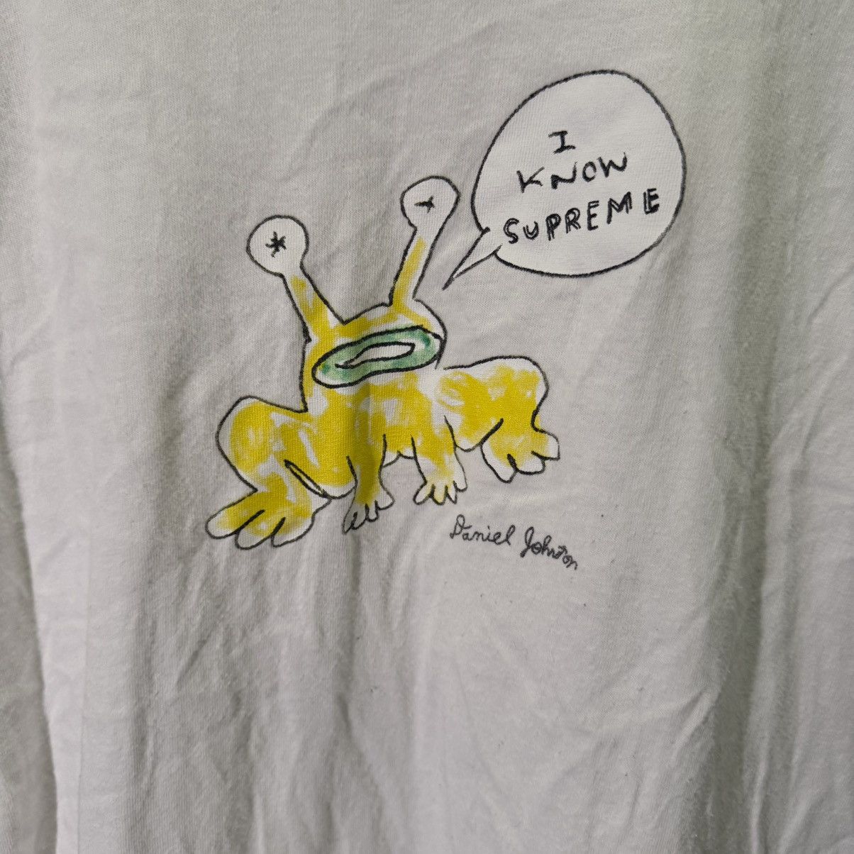 Supreme Supreme Daniel Johnston Frog Tee Medium SS20 Size US M / EU 48-50 / 2 - 2 Thumbnail
