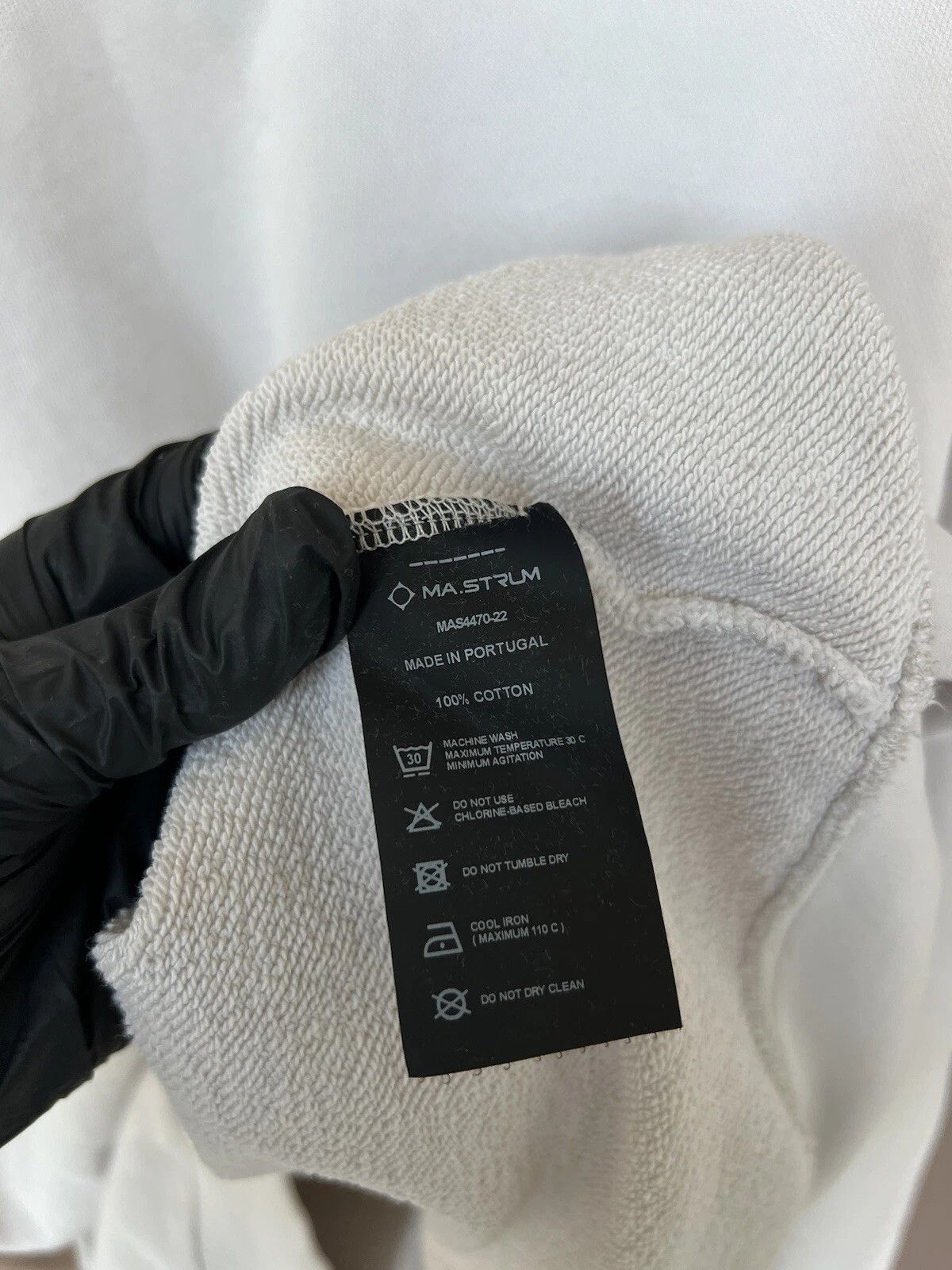 MA.STRUM Ma Strum White Sweatshirt Mens Size XXL Cotton Sweater Size US XXL / EU 58 / 5 - 10 Thumbnail