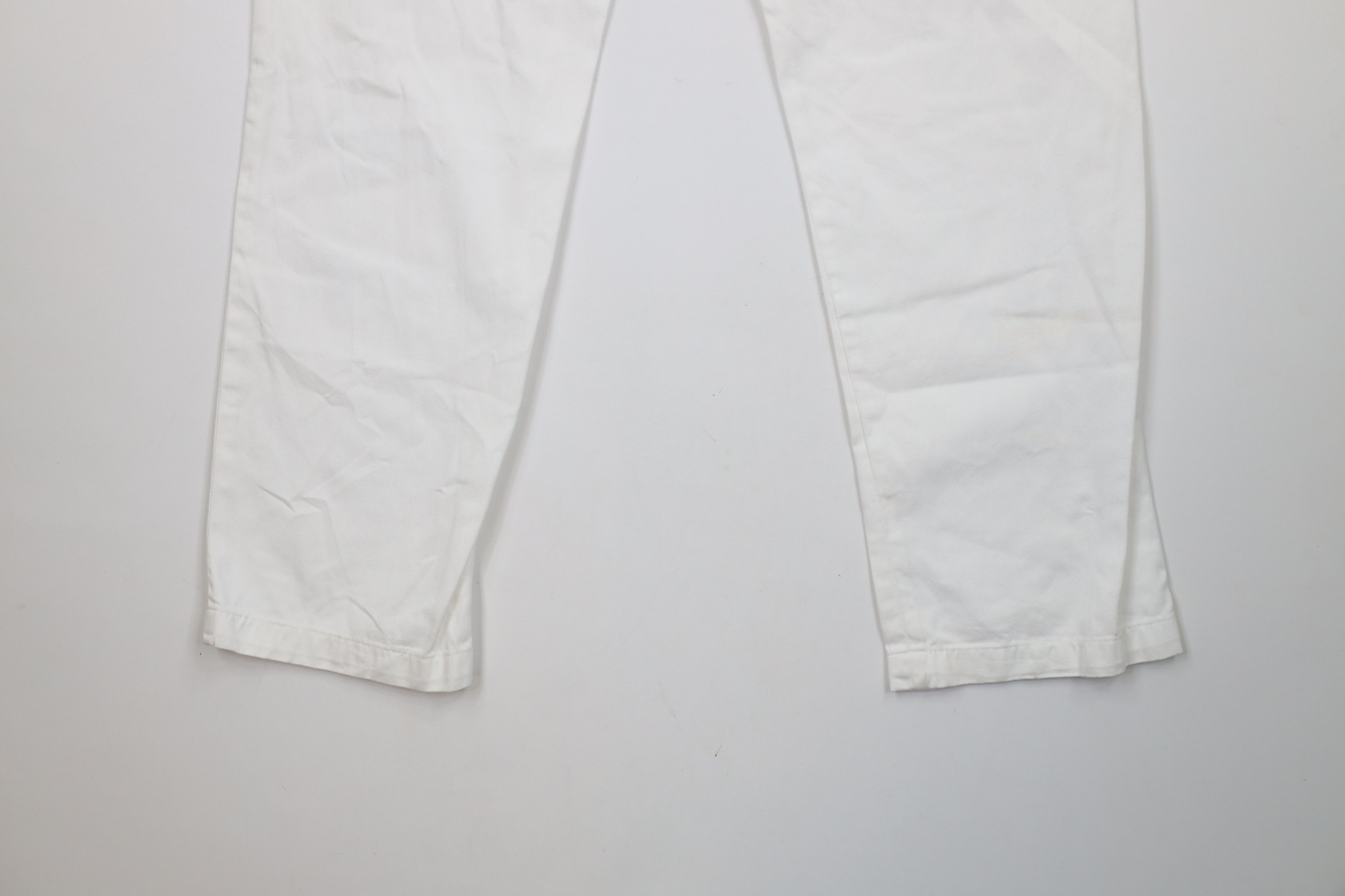 Ralph Lauren × Vintage Vintage Ralph Lauren Classic Fit Chino Pants White Cotton Size US 33 - 14 Thumbnail