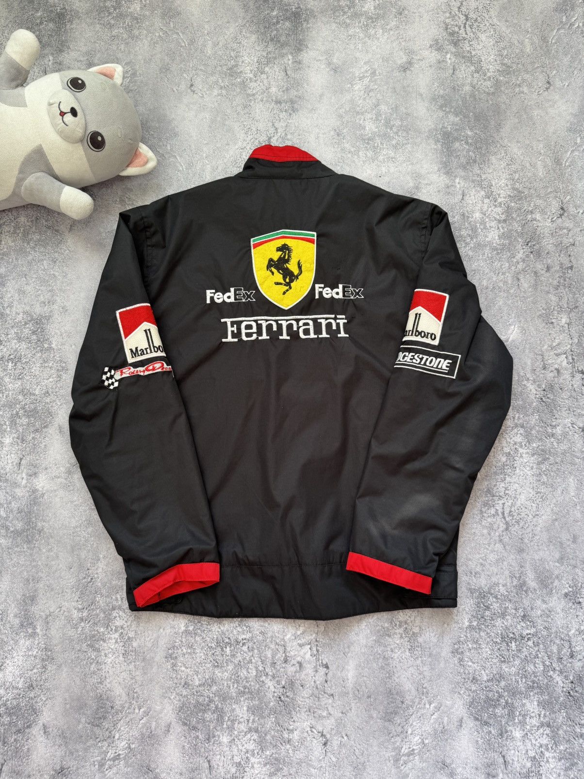 Ferrari Vintage Ferrari Racing Jacket Marlboro Black Size US XL / EU 56 / 4 - 10 Thumbnail