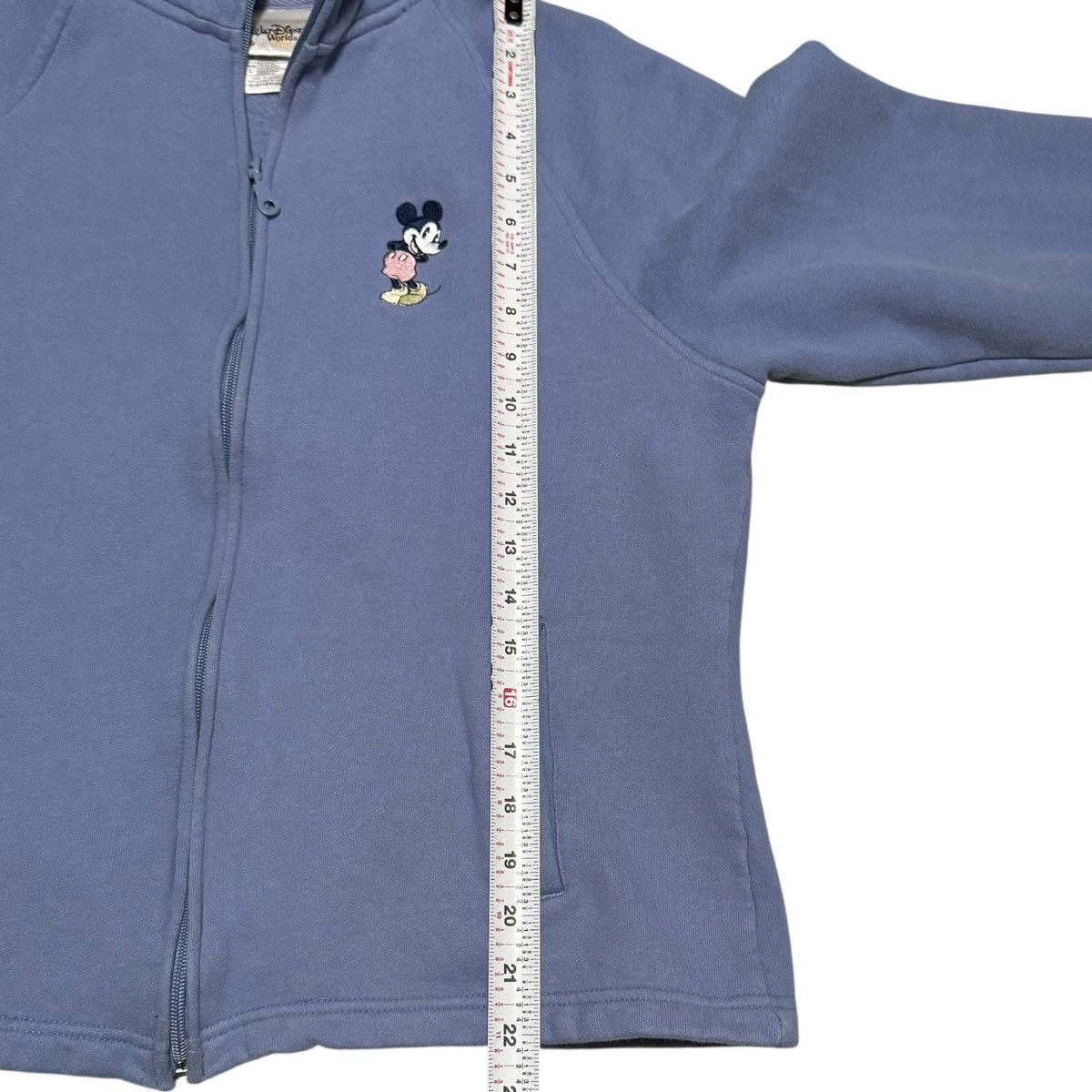 Disney Walt Disney World Mickey Mouse Fleece Jacket Women's Large Size L / US 10 / IT 46 - 8 Thumbnail