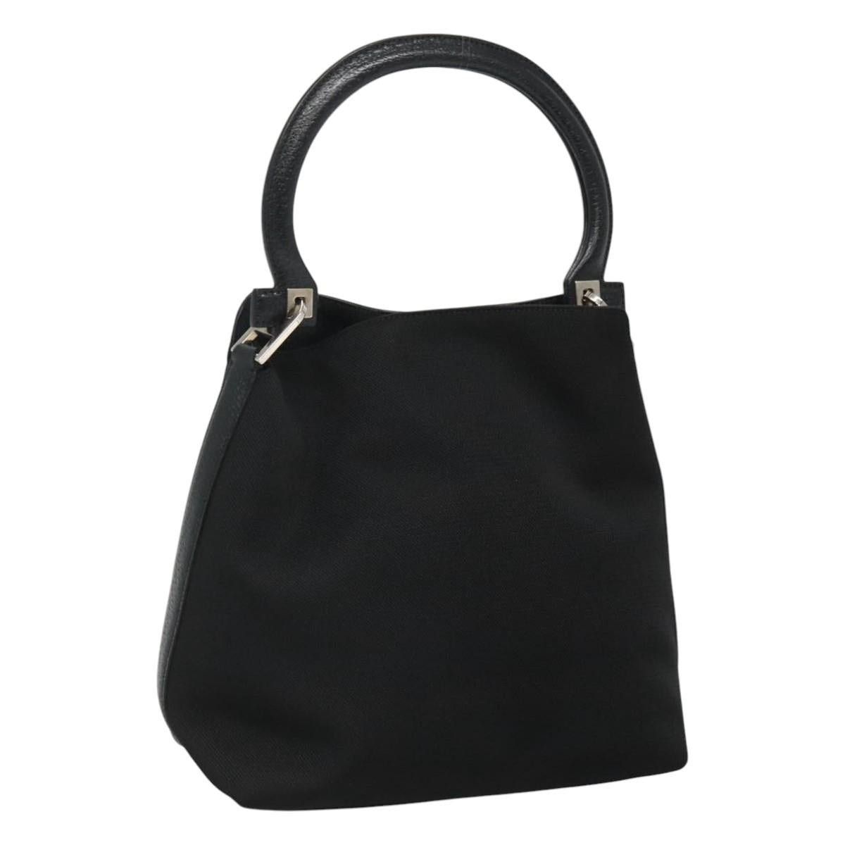 Salvatore Ferragamo Salvatore Ferragamo Hand Bag Canvas Black Size ONE SIZE - 1 Thumbnail