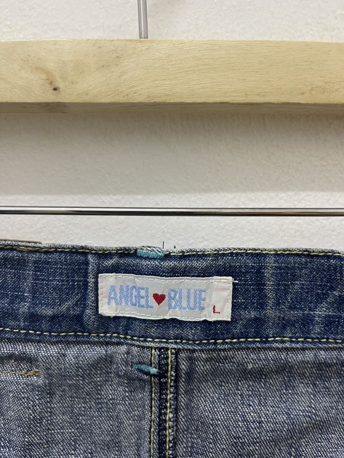 Angel Blue Rare Vintage ANGEL BLUE Yoshitomo Nara Style Size 27" / US 4 / IT 40 - 10 Thumbnail