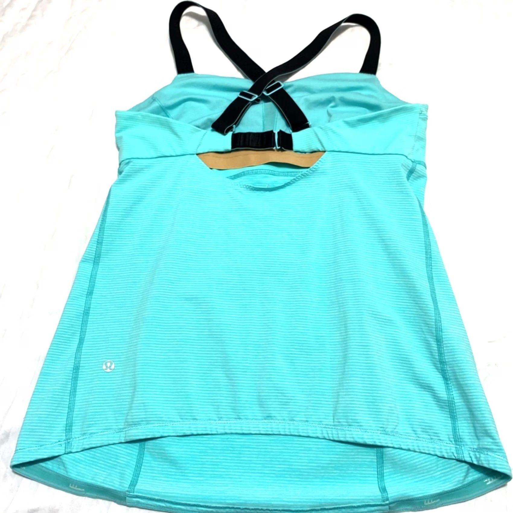 Lululemon Lululemon Womens Tank Blue Size 12 Pullover Strappy Sweetheart Neck Shirt Size XL / US 12-14 / IT 48-50 - 2 Thumbnail