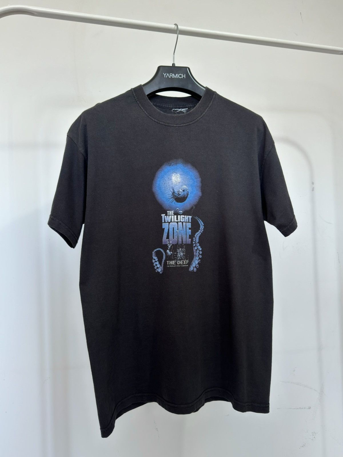 Band Tees Vintage 90s The Twilight Zone "The Deep" Movie Faded Tee Size US L / EU 52-54 / 3 - 4 Thumbnail
