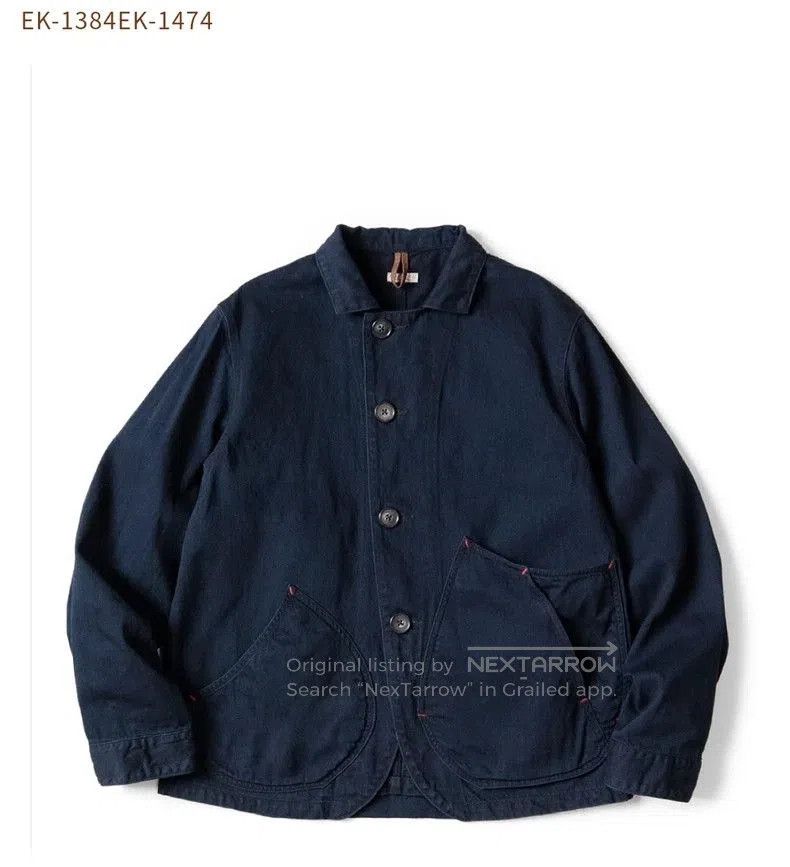 Kapital Kapital Indigo Dyed Denim Jacket. Size US S / EU 44-46 / 1 - 1 Thumbnail