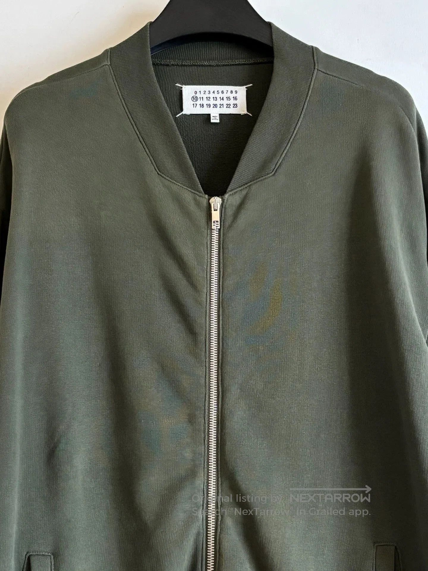 Maison Margiela Green Zip. Size US M / EU 48-50 / 2 - 3 Thumbnail