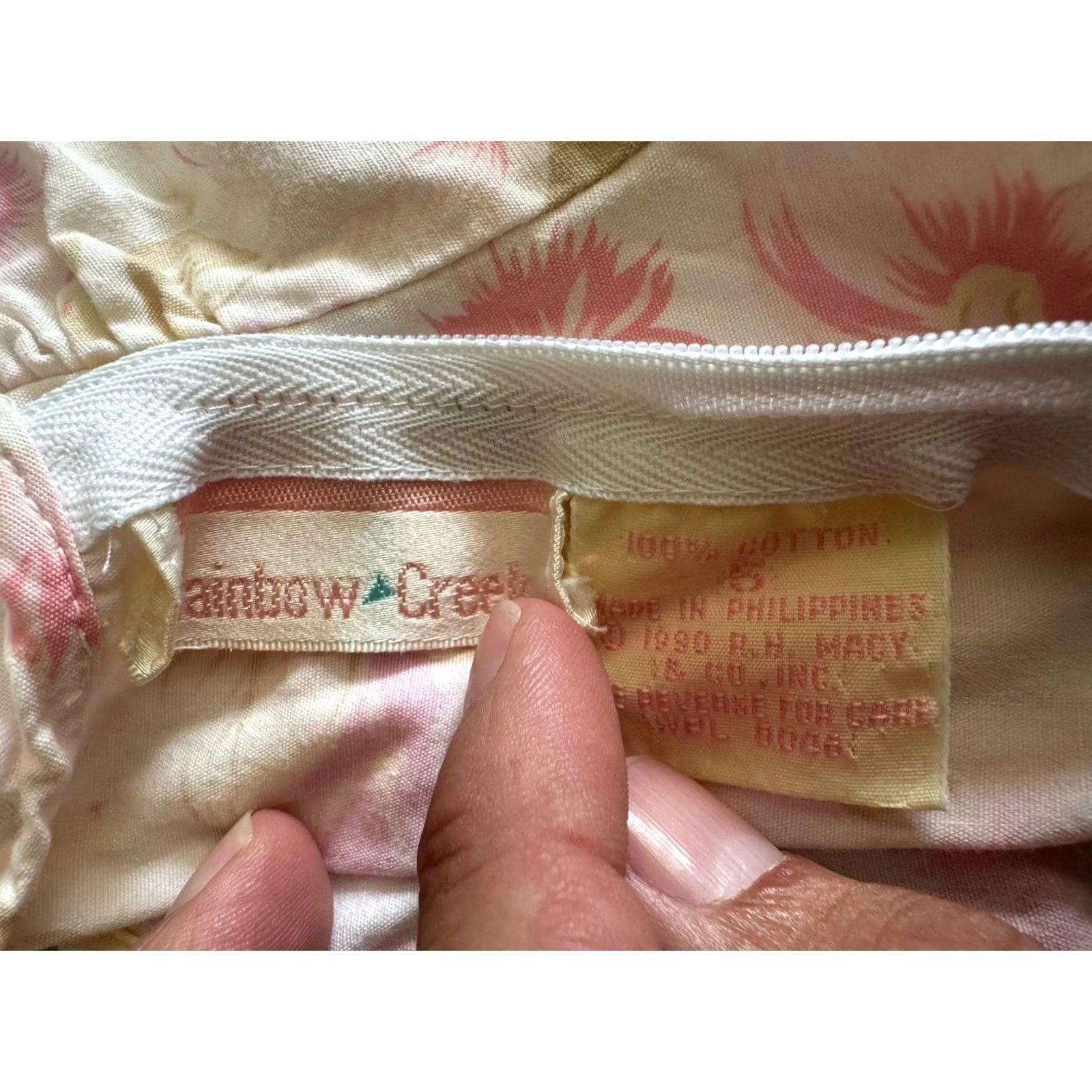 Rainbow VINTAGE Rainbow Creek 5T Pink Girls Size Lace Collar White Prairie GUC Size ONE SIZE - 2 Thumbnail