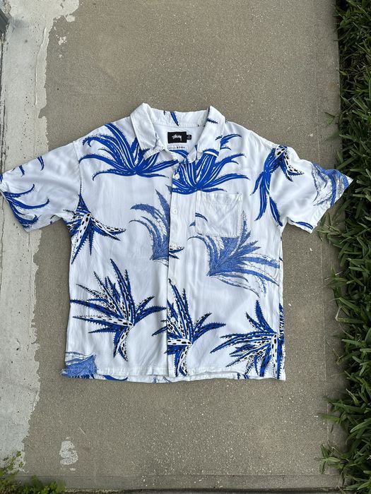 Stussy Stussy x NOMA t.d Cactus Rayon Button Up Shirt | Grailed