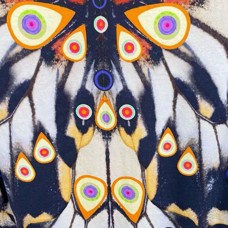 Givenchy Givenchy Butterfly Printed Short Sleeve T-Shirt, Size XS, Size US XS / EU 42 / 0 - 3 Thumbnail