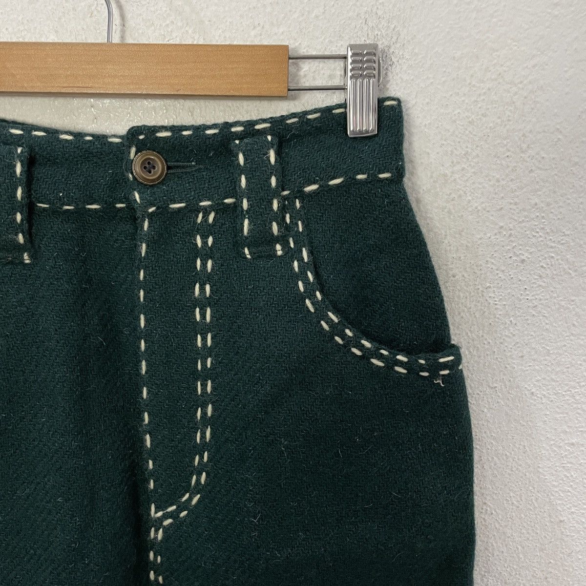 Issey Miyake Vintage Issey Miyake IS Mini Skirt Size 26" / US 2 / IT 38 - 2 Thumbnail