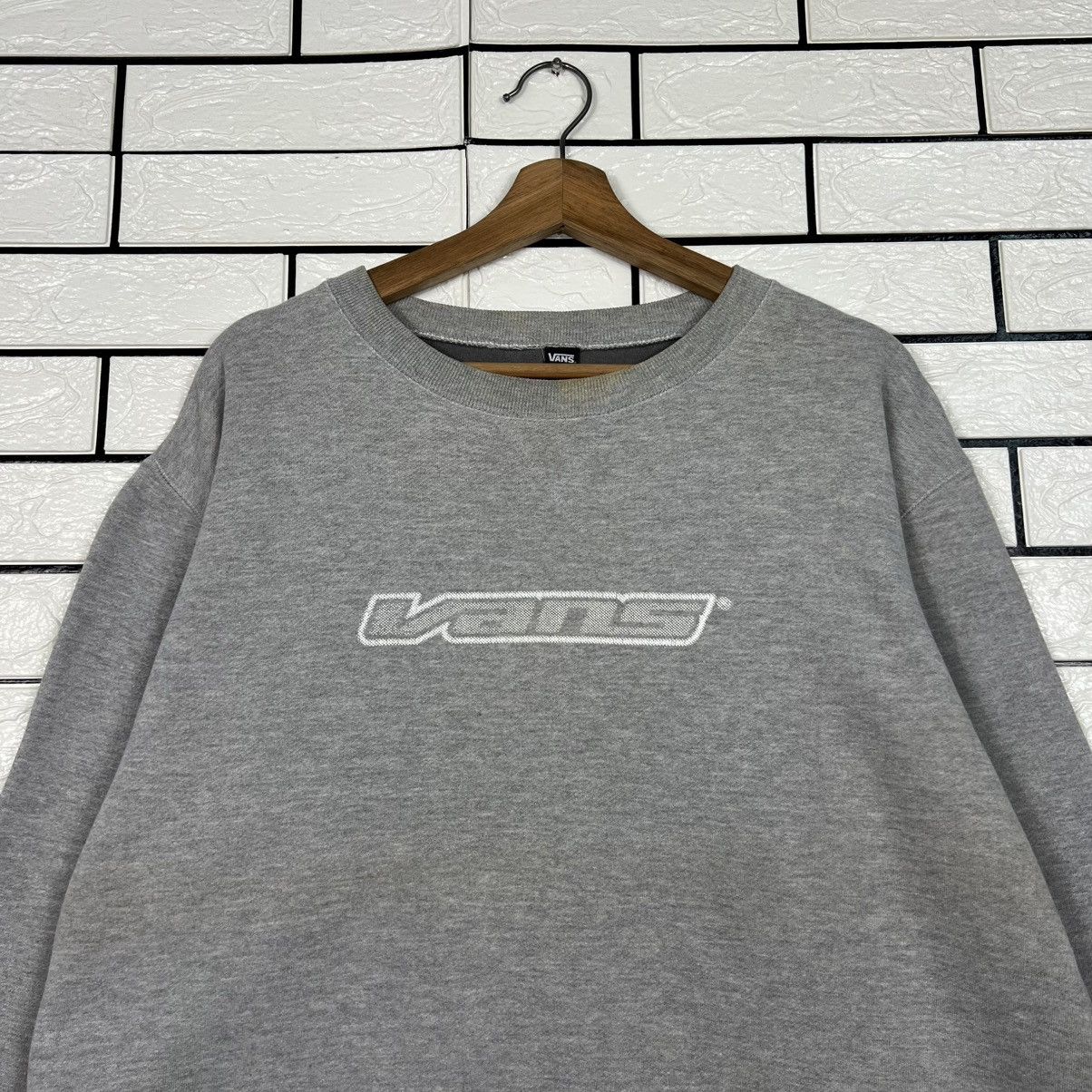 Vans Vintage 90's VANS Big Logo Crewneck Sweatshirt #3971-C181 Size US L / EU 52-54 / 3 - 2 Thumbnail