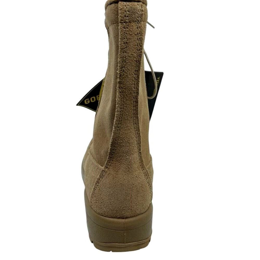 Belleville Belleville Womens Combat Boots Beige Round Toe Mid Calf Lace Size US 5 / IT 35 - 5 Thumbnail