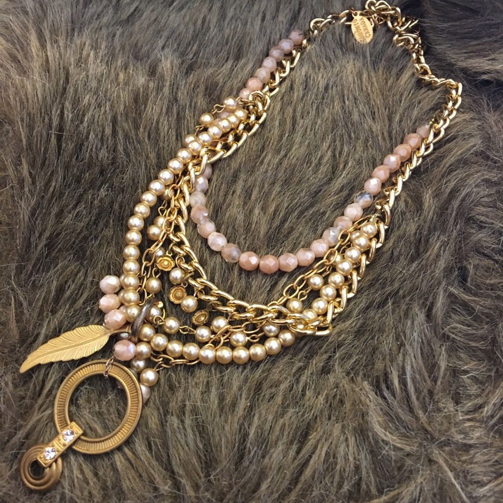 Jewelry Vintage Belladonna layered bead chain necklace Size ONE SIZE - 9 Thumbnail