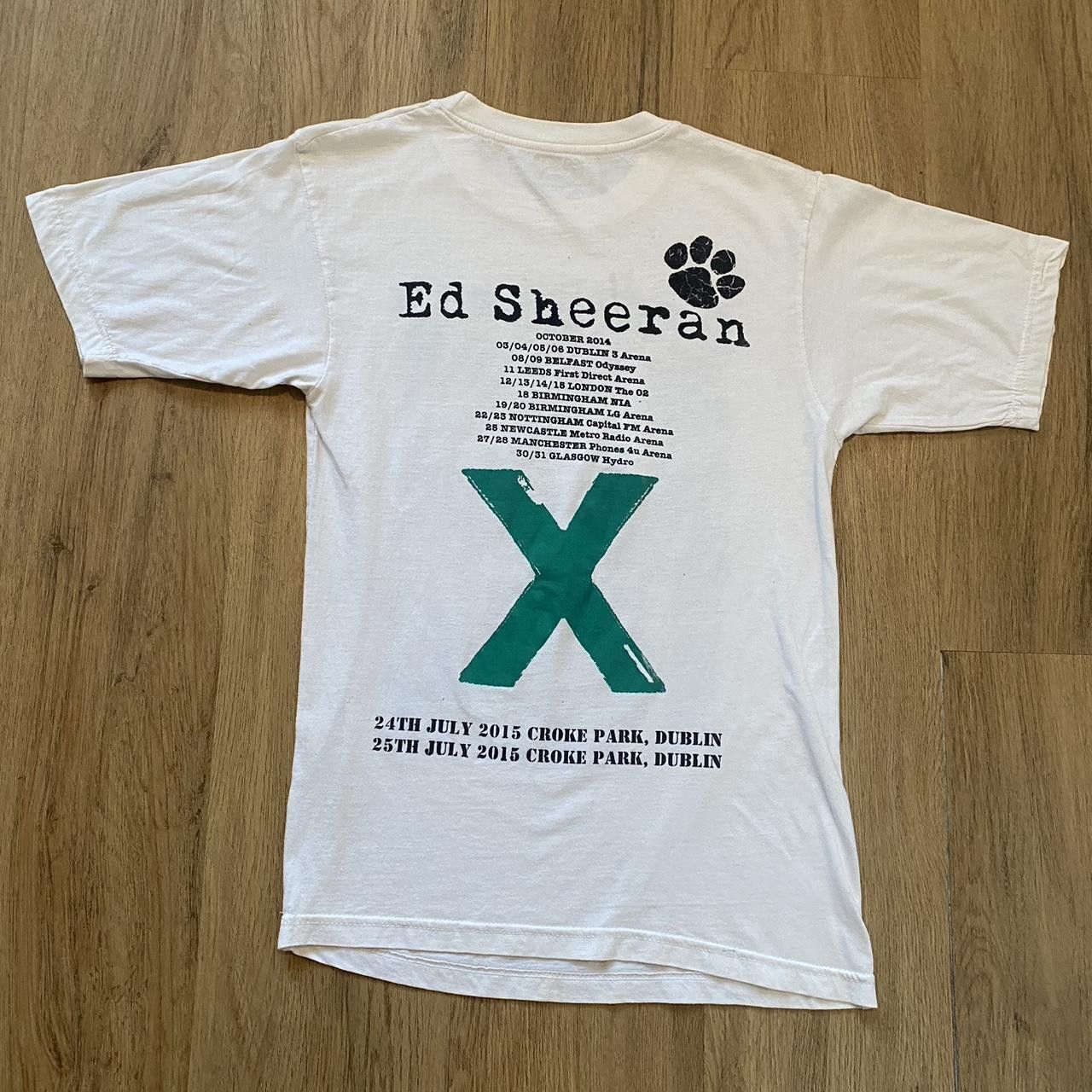 Other White Ed Sheeran X Tour 2015 Dublin Croke Park Size US S / EU 44-46 / 1 - 1 Thumbnail