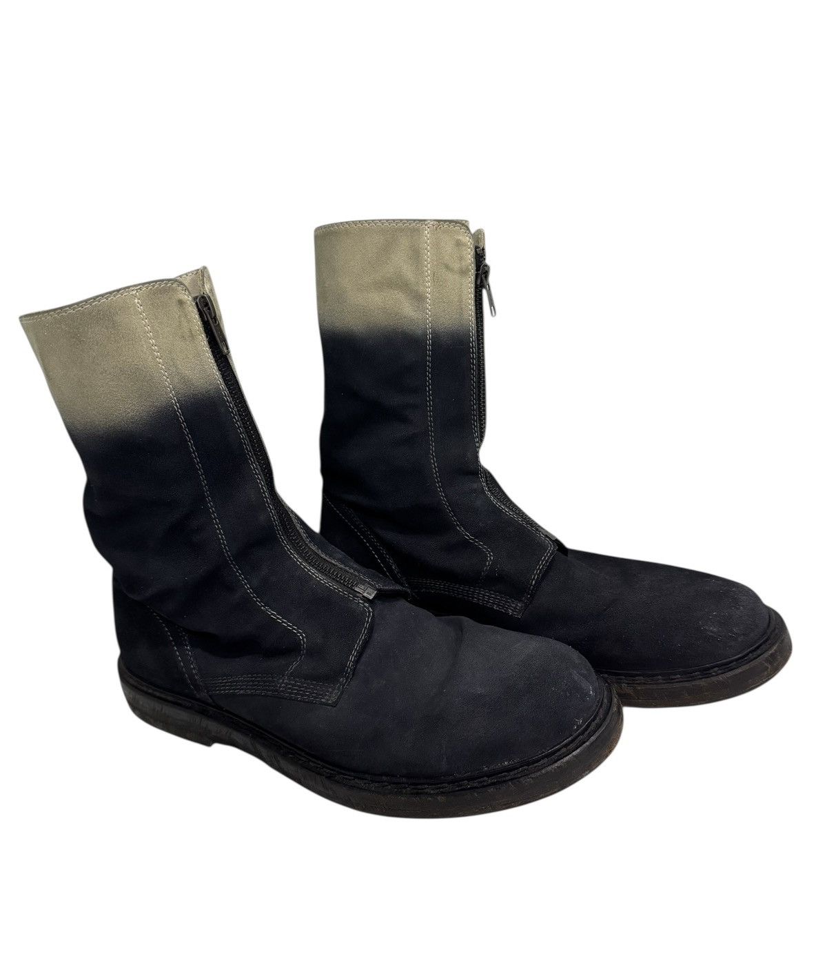 Ann Demeulemeester Ann Demeulemeester fw12 gradient dye double zipper Size US 9 / EU 42 - 3 Thumbnail