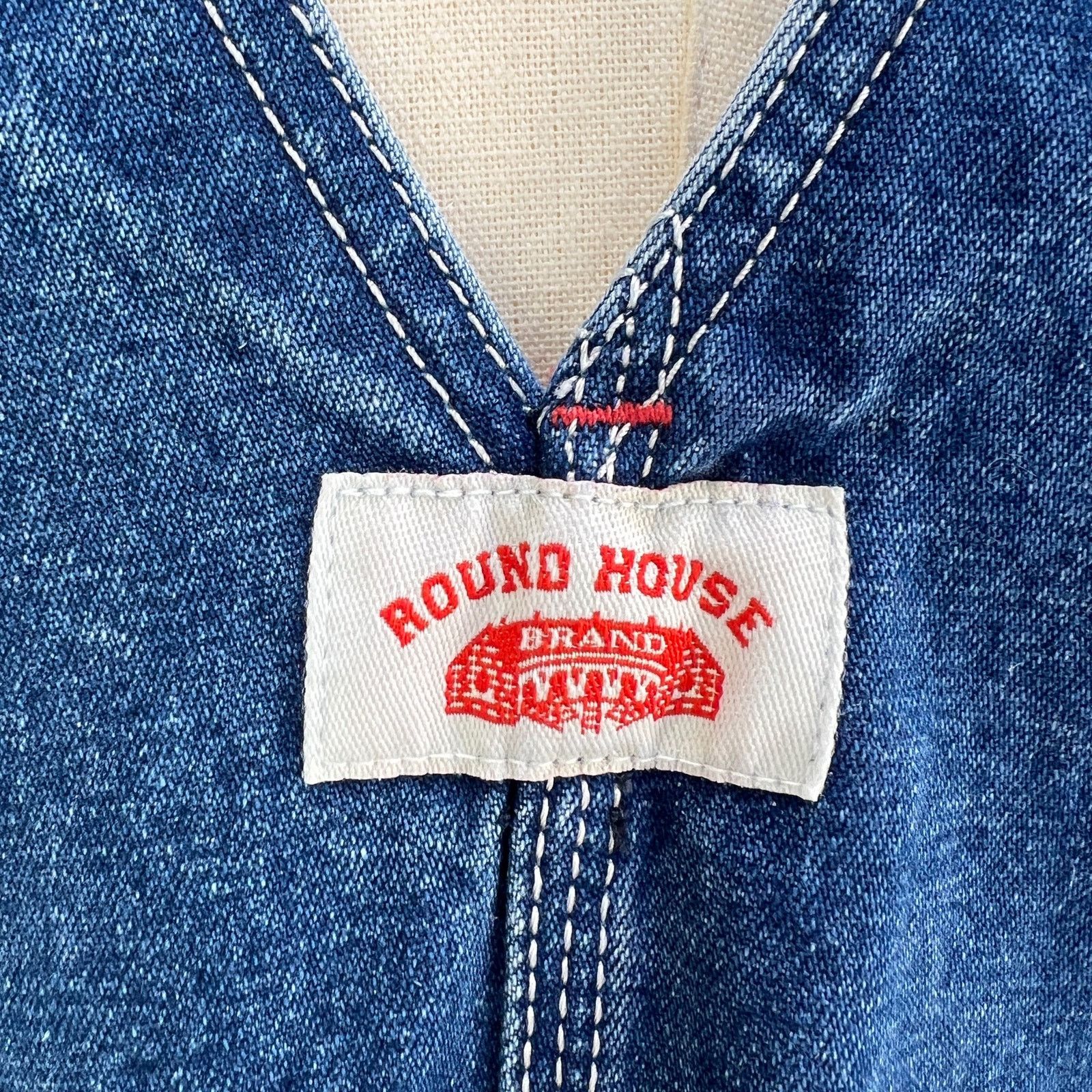 Other Round House Denim Overalls Blue Jeans Lot 699 Size US 44 / EU 60 - 9 Thumbnail