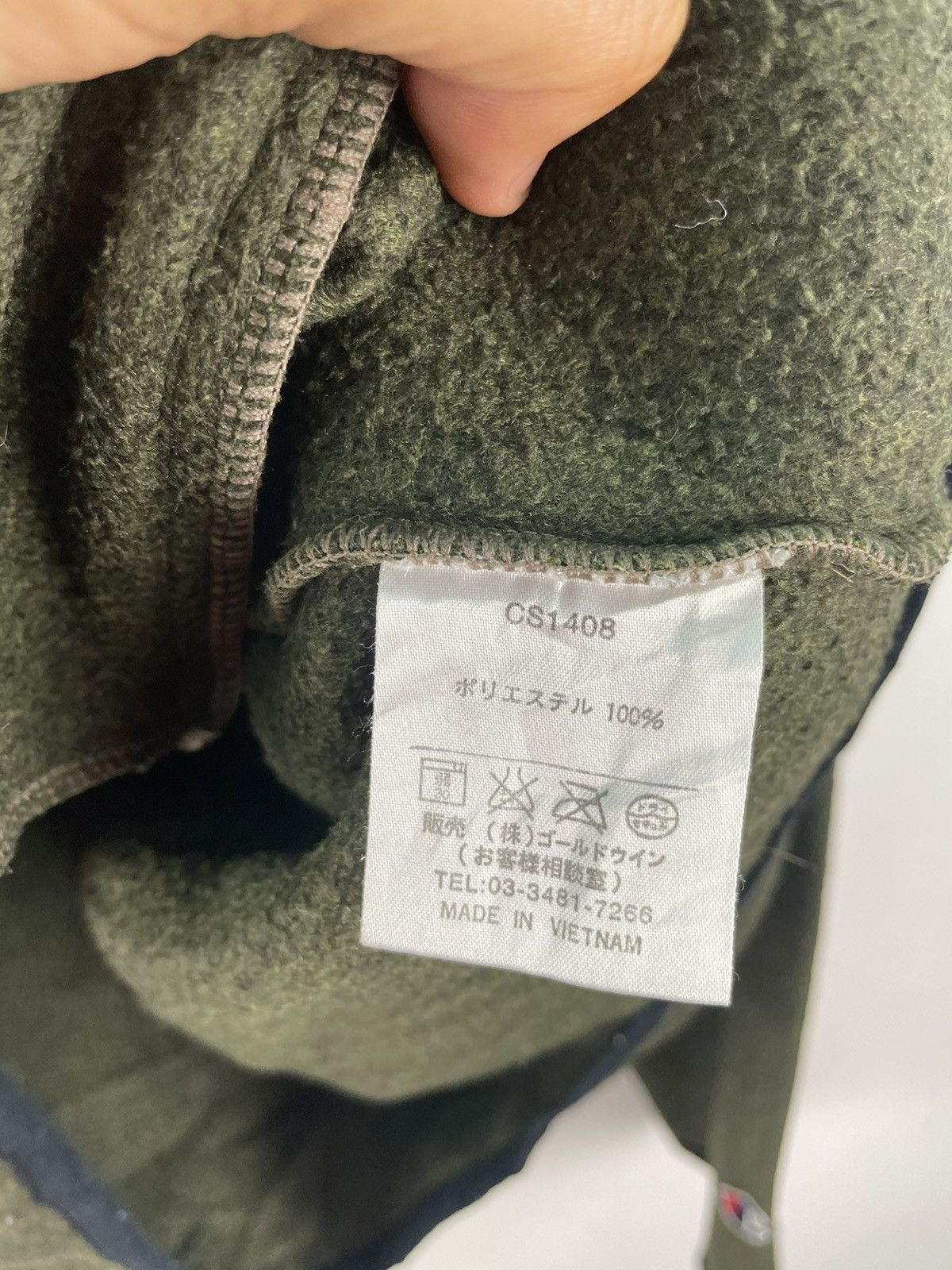 Champion × Vintage Champion Fleece Jacket Y2K Size US M / EU 48-50 / 2 - 6 Thumbnail