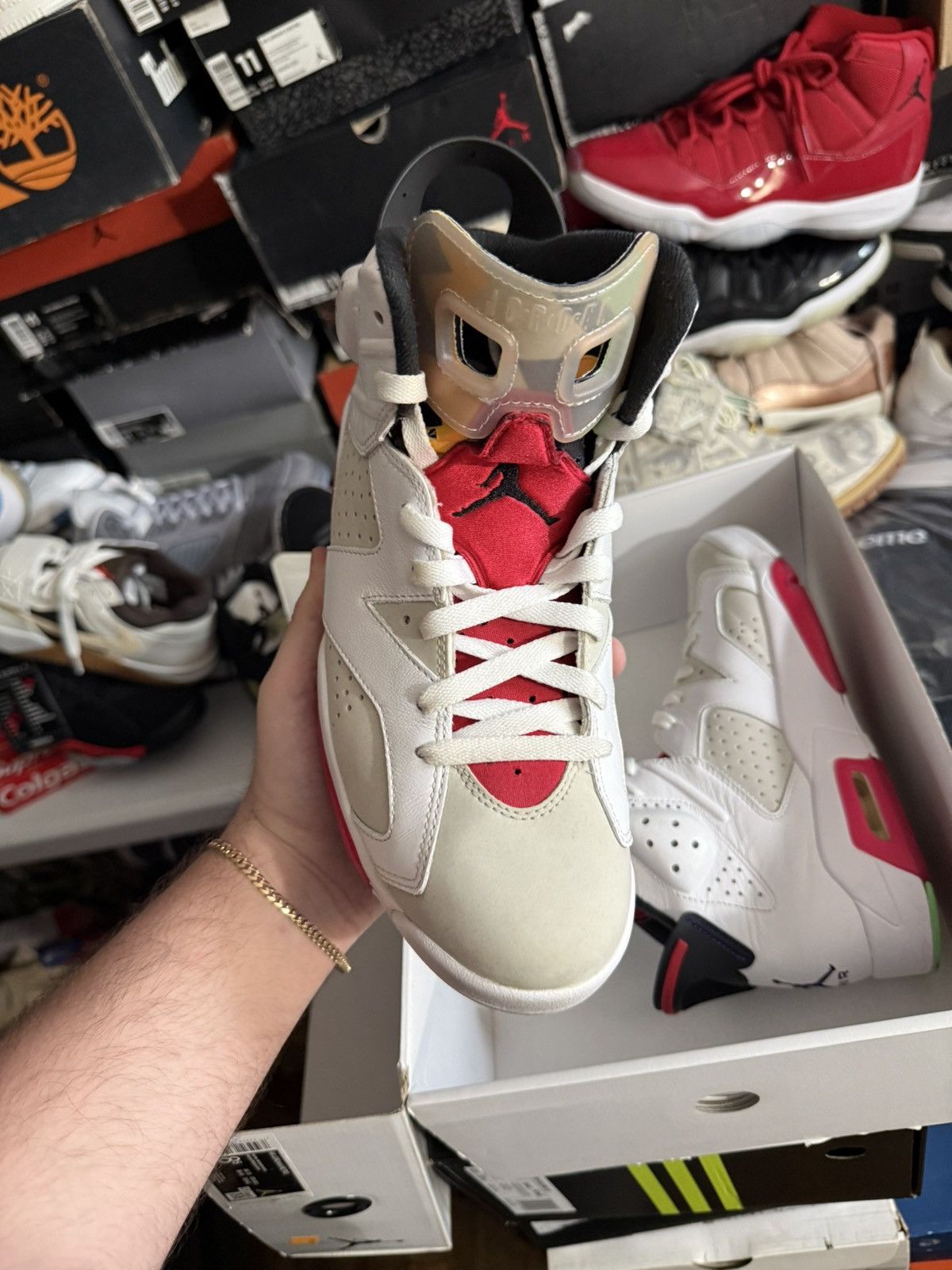 Jordan Brand Jordan retro 6 hare sz 8.5 Size US 8.5 / EU 41-42 - 2 Thumbnail