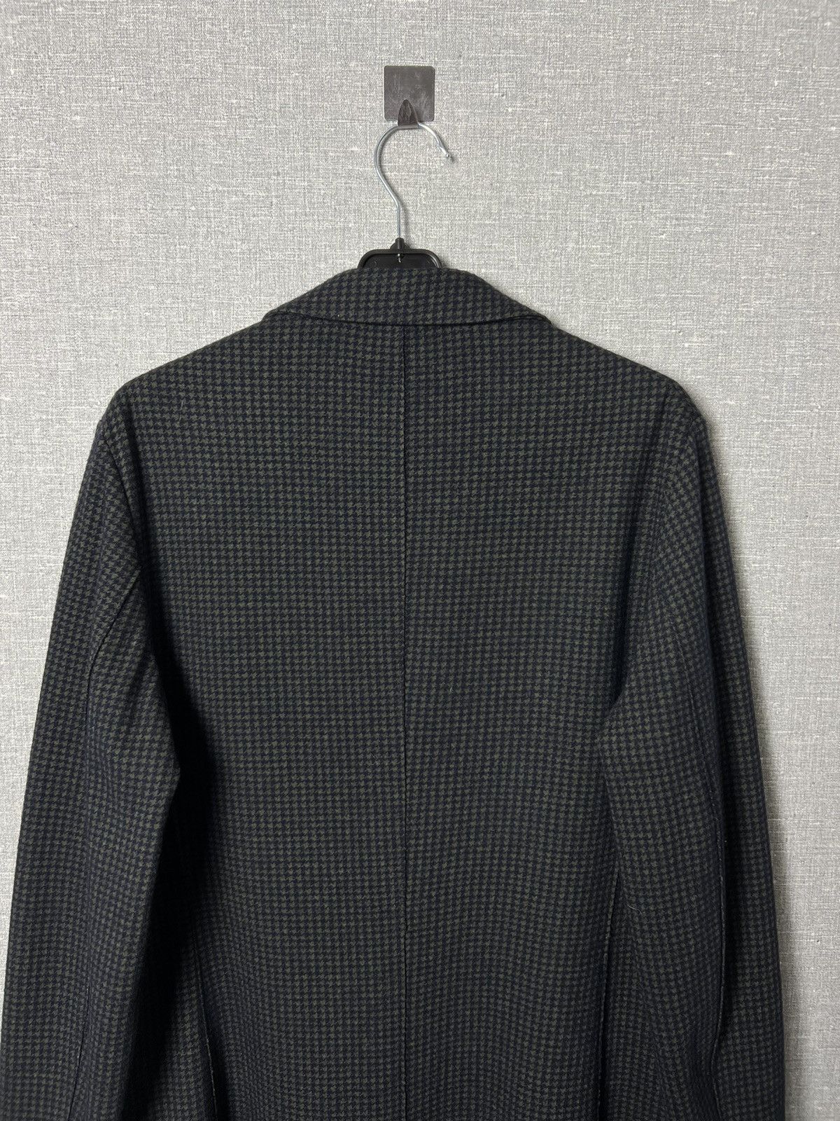 Harris Wharf London Harris Wharf London Moleskin Houndstooth Soft Blazer Jacket Size 38R - 15 Thumbnail