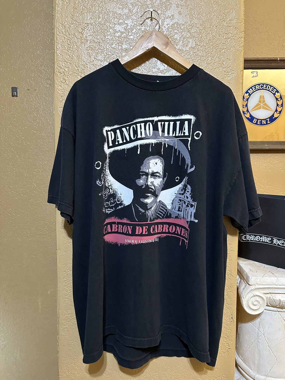 Other Vintage Pancho Villa Cabron De Cabrones T Shirt Size US XXL / EU 58 / 5 - 1 Thumbnail