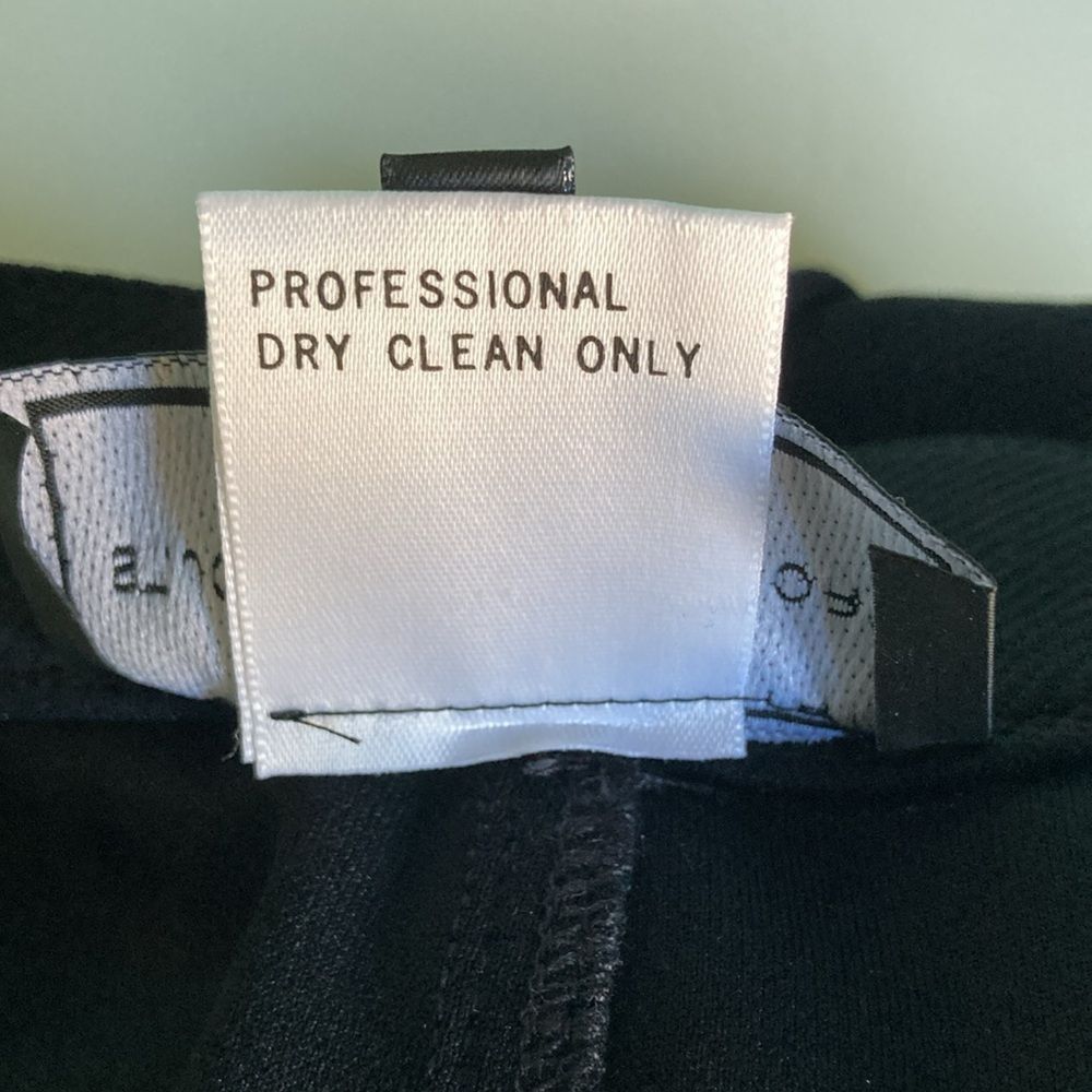 St. John St. John Sport Womens Size 10 Black Straight Leg Equestrian Patch Pants Size 32" / US 10 / IT 46 - 8 Thumbnail
