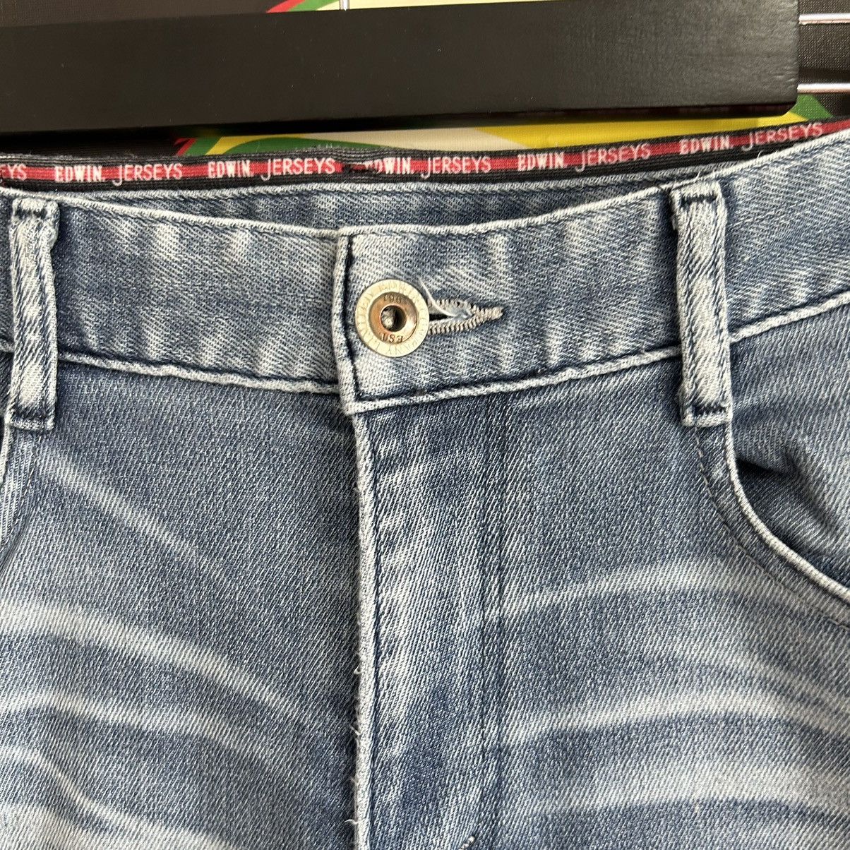 Edwin Vintage Edwin Jerseys Japanese Nice Honeycomb Design Denim Size US 32 / EU 48 - 7 Thumbnail