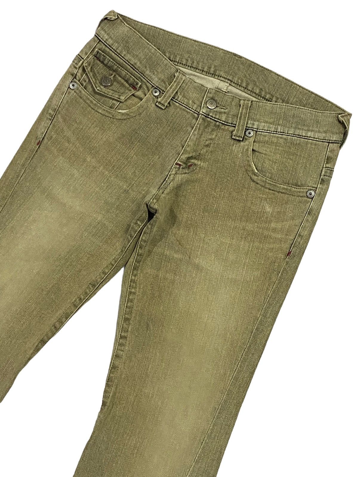 Tornado Mart Tornado Mart Washed Low Rise Flare Denim Jeans Size US 32 / EU 48 - 15 Thumbnail