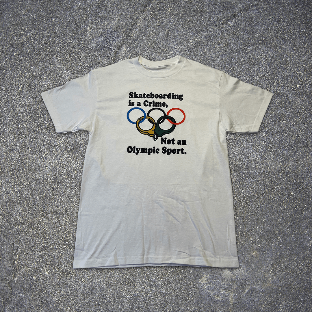 Vintage Skateboard Olymics vintage style T-shirt remake Size US L / EU 52-54 / 3 - 1 Thumbnail