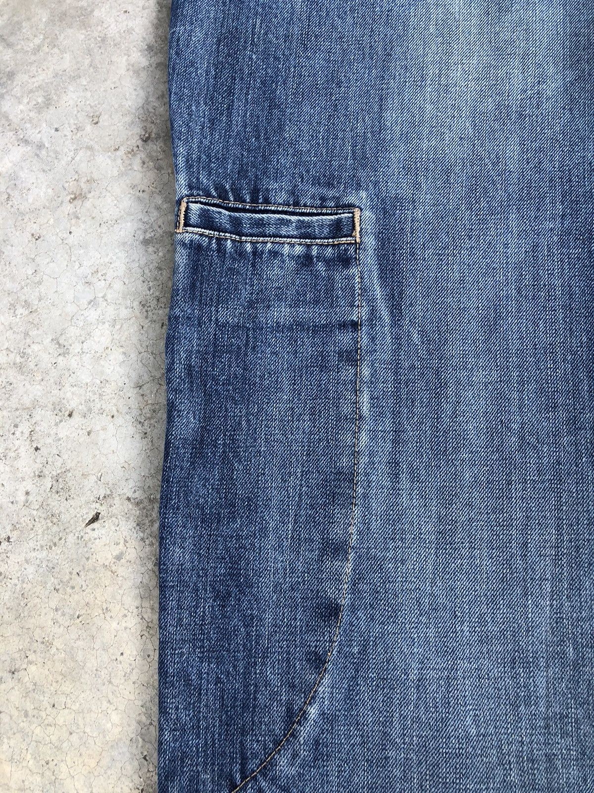 Marithe + Francois Girbaud Vintage Marithe Francois Girbaud Baggy Jeans Distressed Size US 36 / EU 52 - 14 Thumbnail