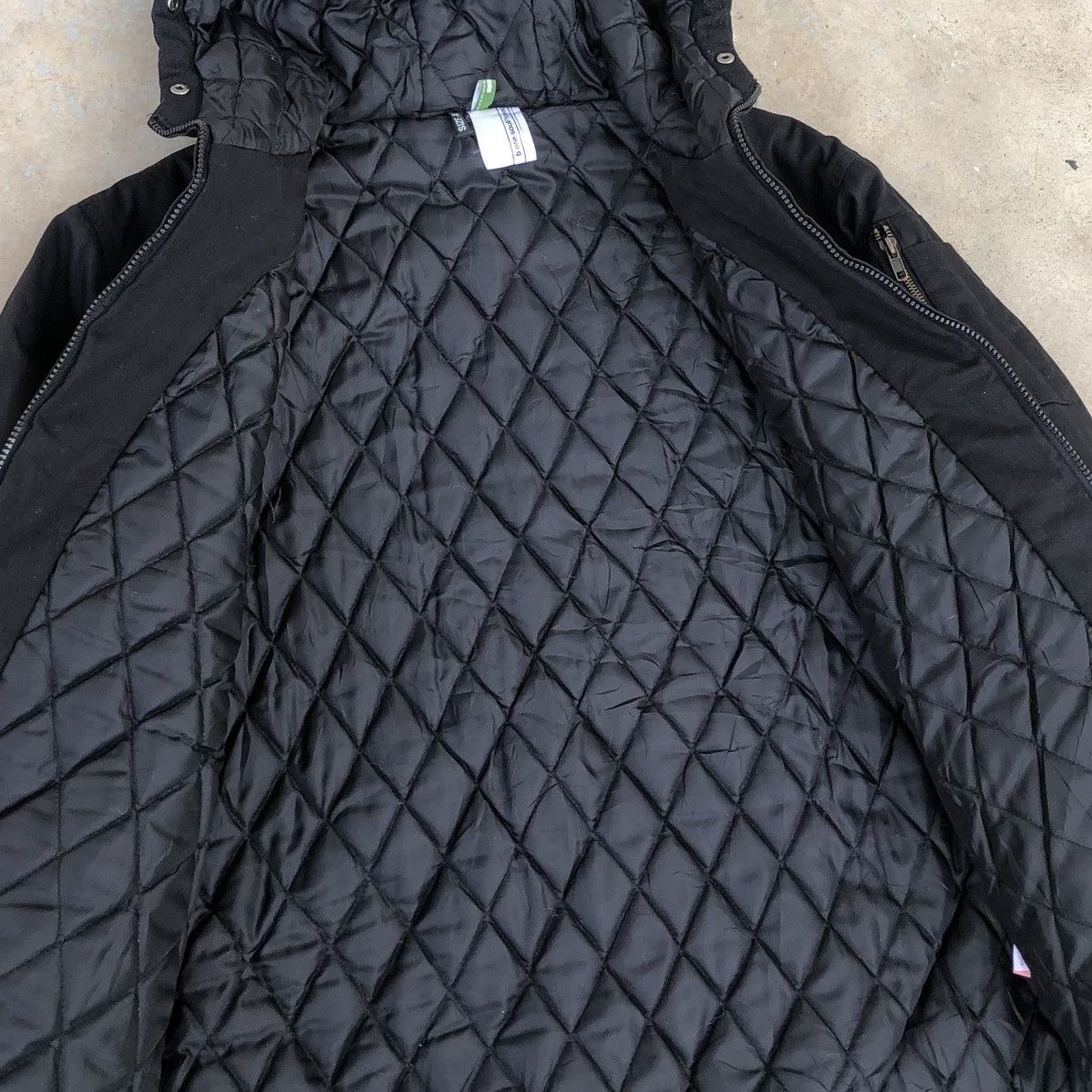 Japanese Brand B-one-soulProjects Ma-1 Lined Quilted Bomber Jacket Size US XL / EU 56 / 4 - 15 Thumbnail
