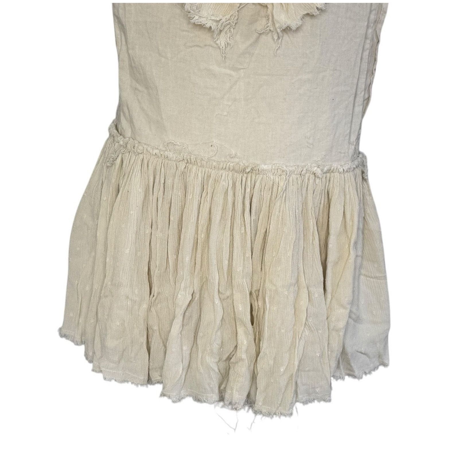 Free People FREE PEOPLE Day Glow Embroidered Mini Dress Tulum Boho SP Size S / US 4 / IT 40 - 12 Thumbnail