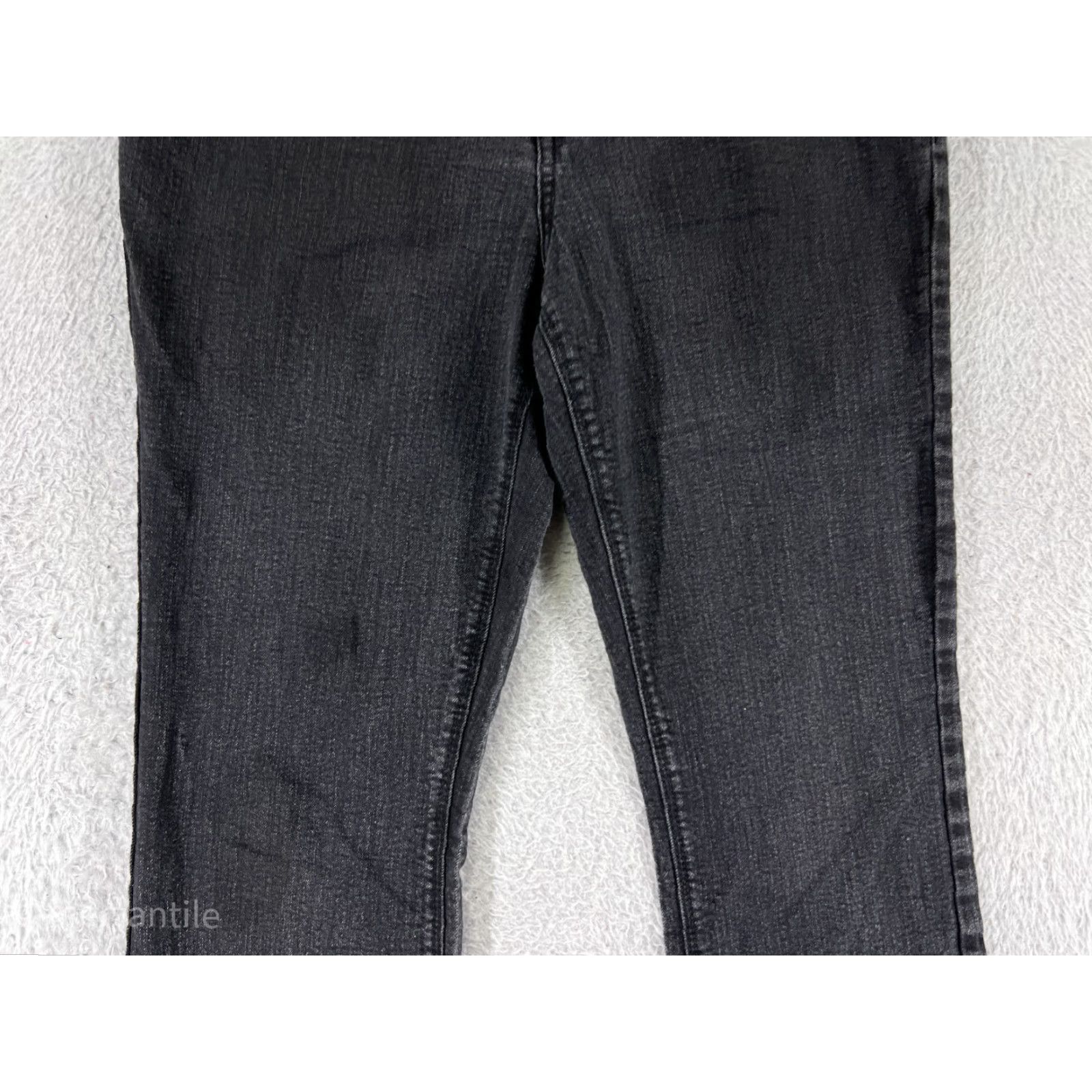Vintage Wishful Park Jeans Womens 11 Dark Gray Cotton Polyester Blend Bootcut Size 27" / US 4 / IT 40 - 7 Thumbnail