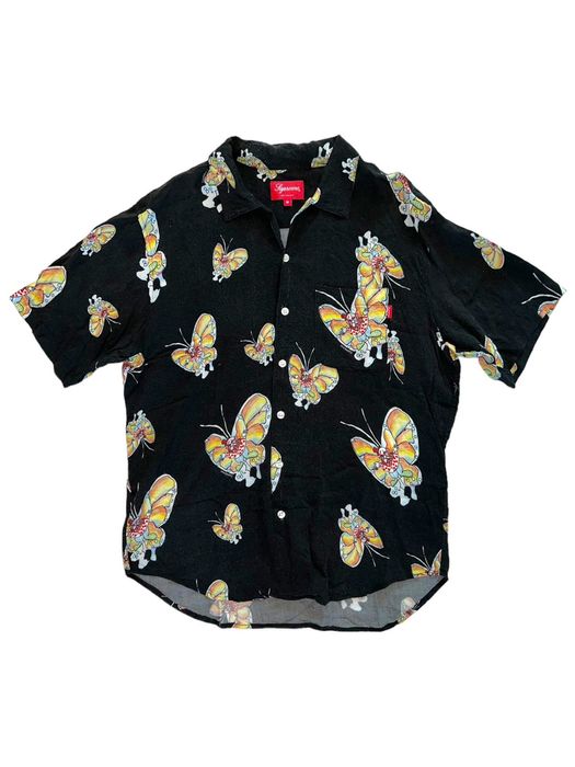 Supreme Supreme Gonz Butterfly Rayon Shirt SS16 Small | Grailed