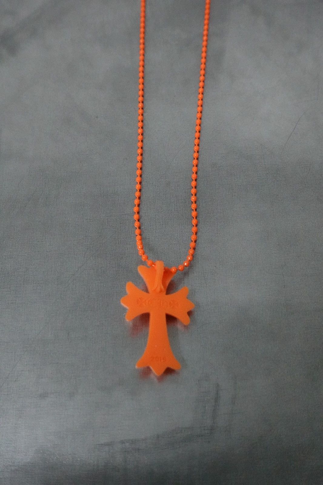 Chrome Hearts CHROME HEARTS SILICHROME NECKLACE ORANGE Size ONE SIZE - 4 Thumbnail