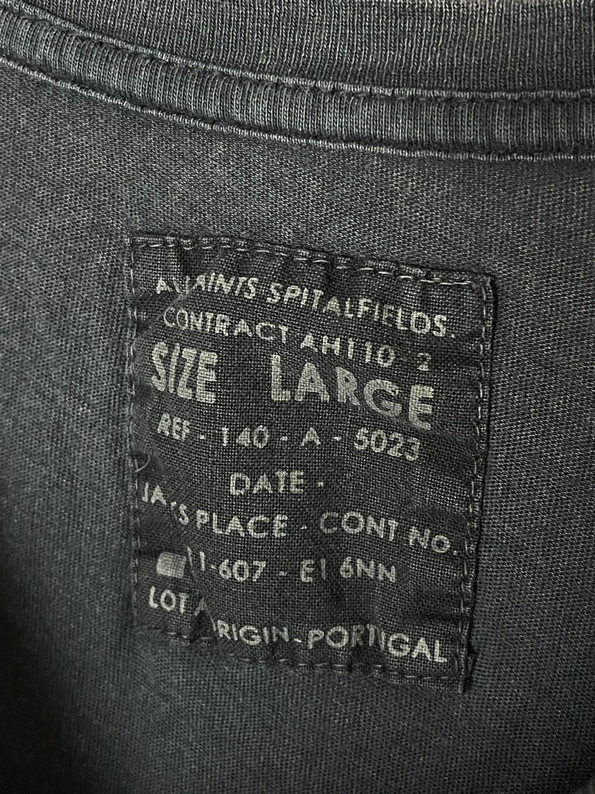Allsaints × Vintage Allsaints big logo black t-shirt avant garde Size US L / EU 52-54 / 3 - 8 Thumbnail