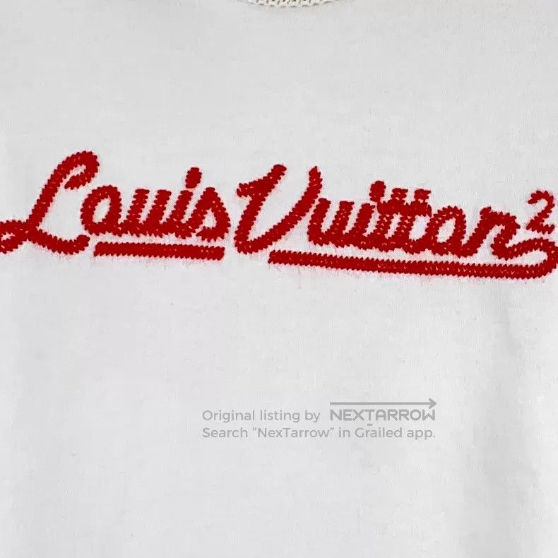 Louis Vuitton Louis Vuitton 22 white logo monogrammed embroidered cotton Size US S / EU 44-46 / 1 - 4 Thumbnail