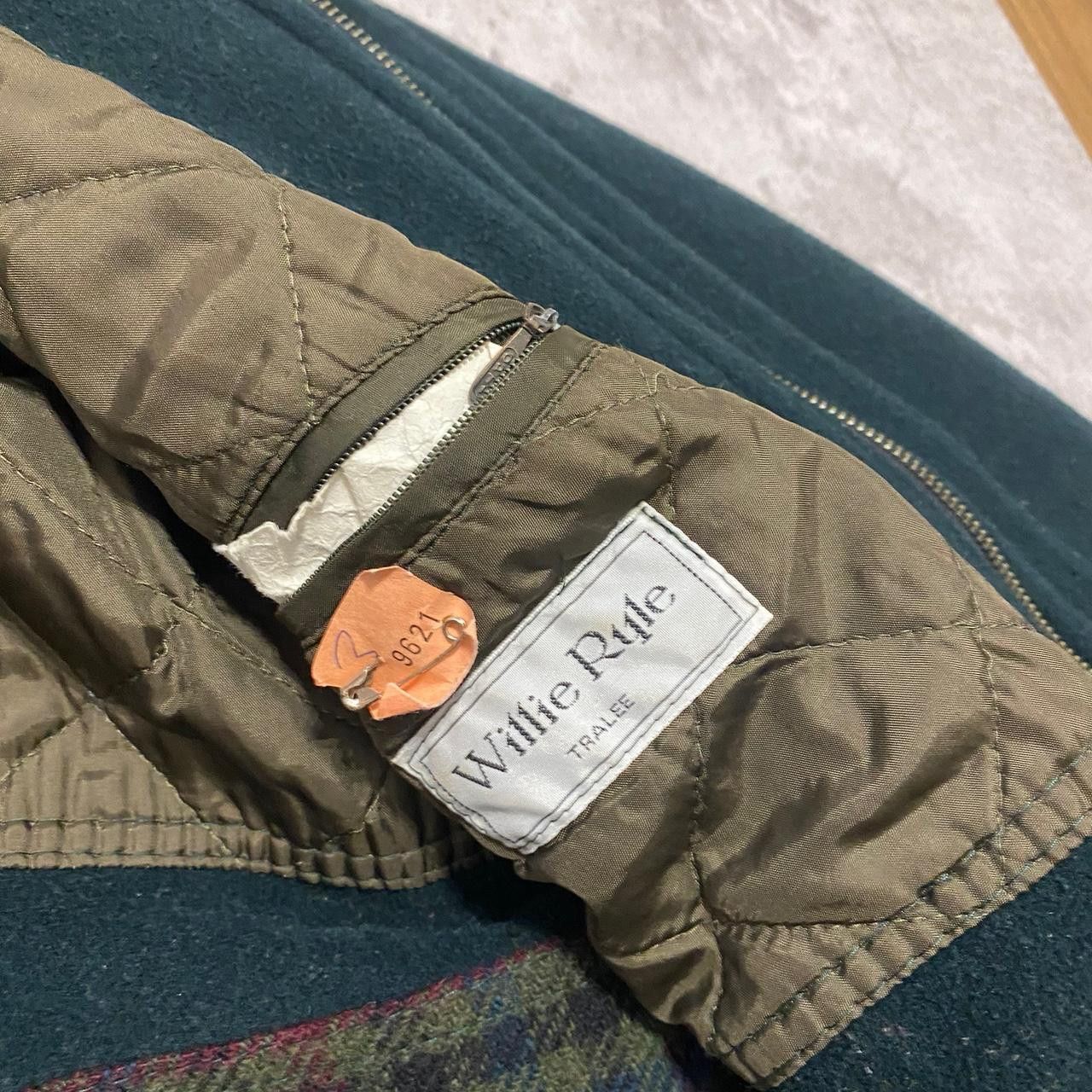 Other Green 90s Cashmere wool jacket Coat Vintage Retro Size US XL / EU 56 / 4 - 7 Thumbnail