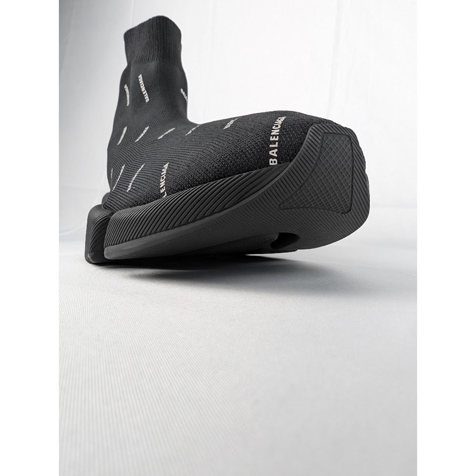 Balenciaga o1rshd1 Speed 2.0 LT Sneakers in Black/White Size US 12 / EU 45 - 5 Thumbnail