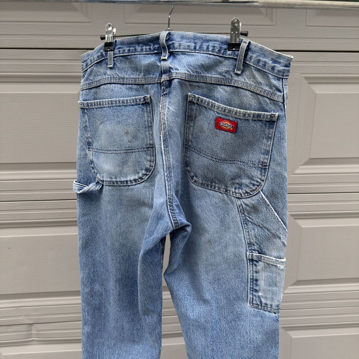 Vintage Dickies Thrashed Faded Distressed Work Jeans ERD Grunge Size US 34 / EU 50 - 4 Thumbnail