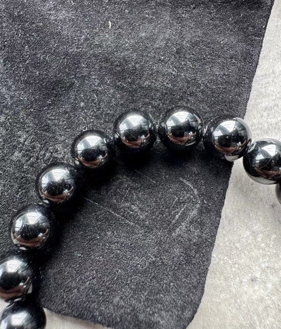 Chrome Hearts Chrome Hearts Rolling Stones Obsidian Bracelet Size ONE SIZE - 3 Thumbnail
