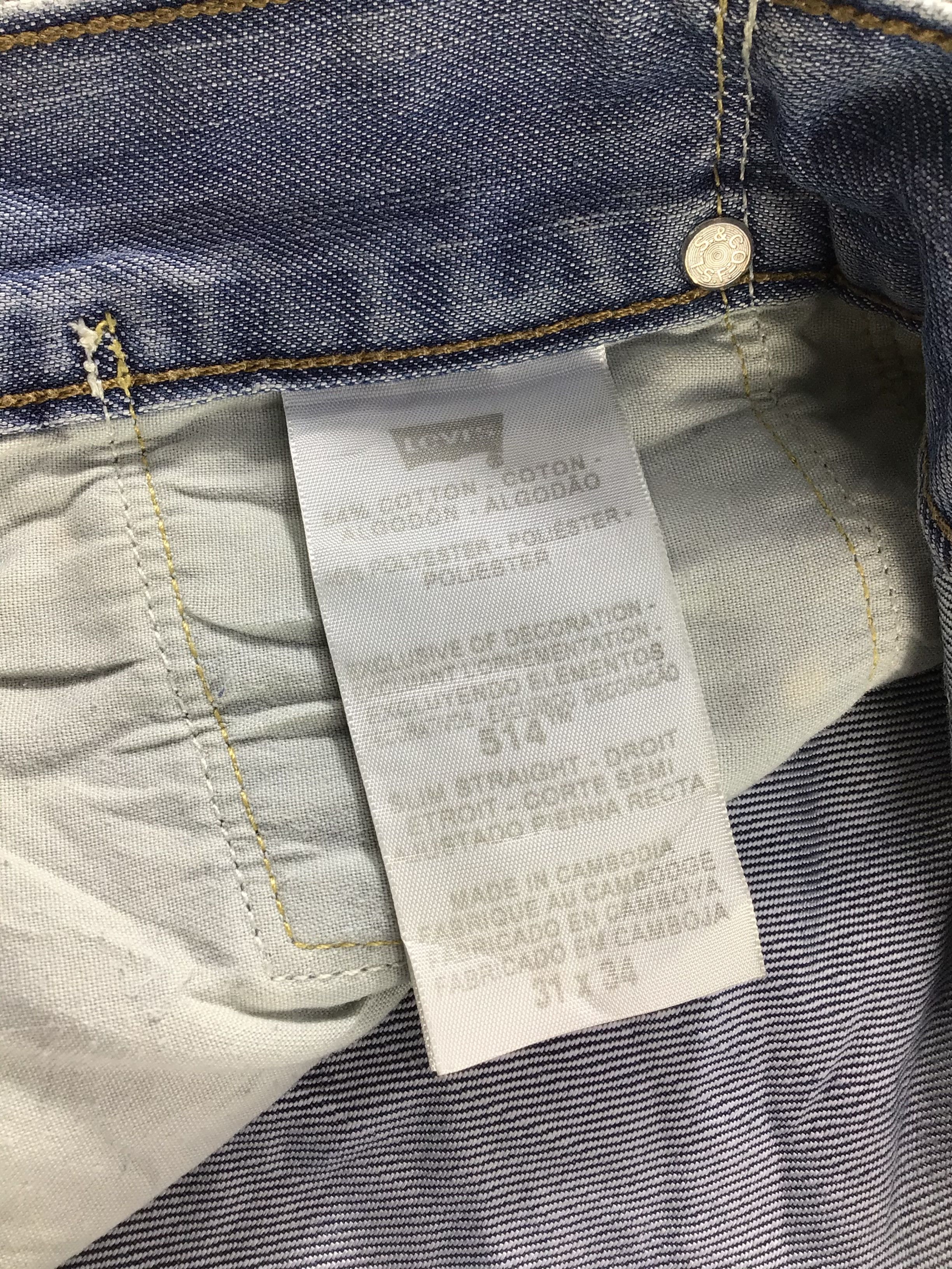 Levi's Vintage Levis 514 Jeans-J793 Size US 31 - 10 Thumbnail