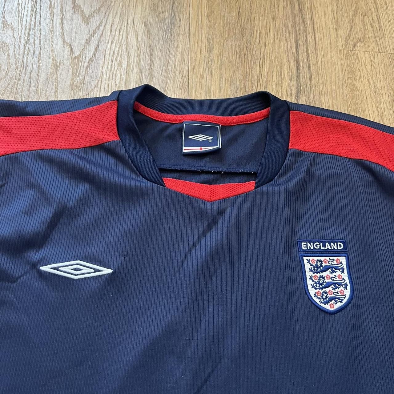 Umbro England 2002/04 Trainning football shirt Umbro Size US XL / EU 56 / 4 - 3 Thumbnail