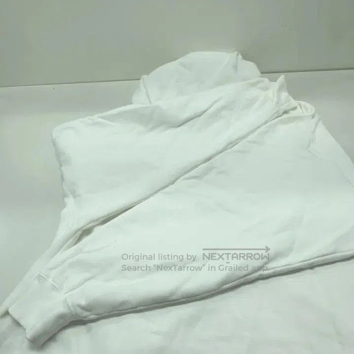 Balenciaga Balenciaga White Logo Drawstring Hoodie. Size US M / EU 48-50 / 2 - 9 Thumbnail