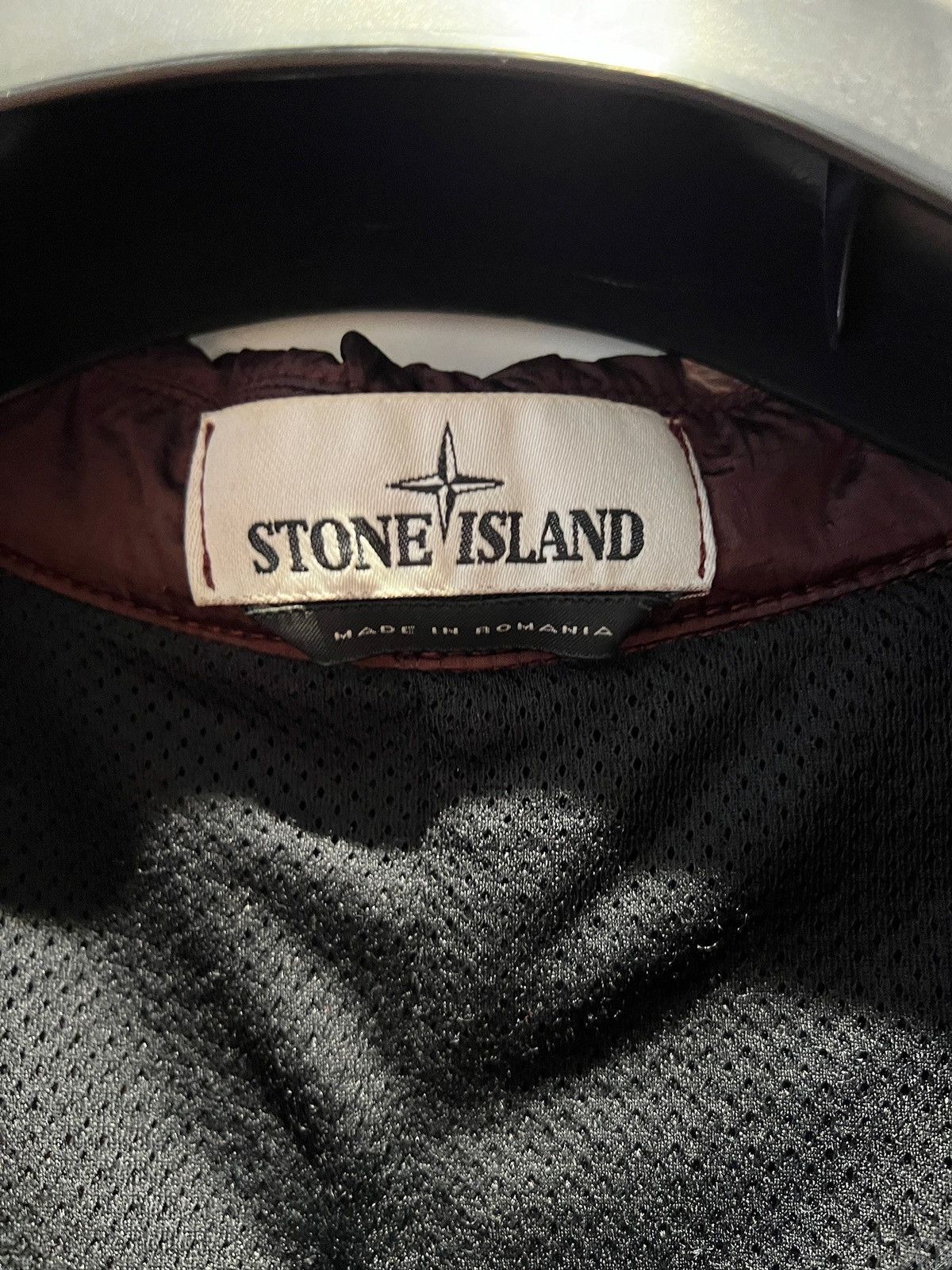 Stone Island Stone Island Nylon Metal Zip Jacket Maroon/Burgundy Size US L / EU 52-54 / 3 - 3 Thumbnail