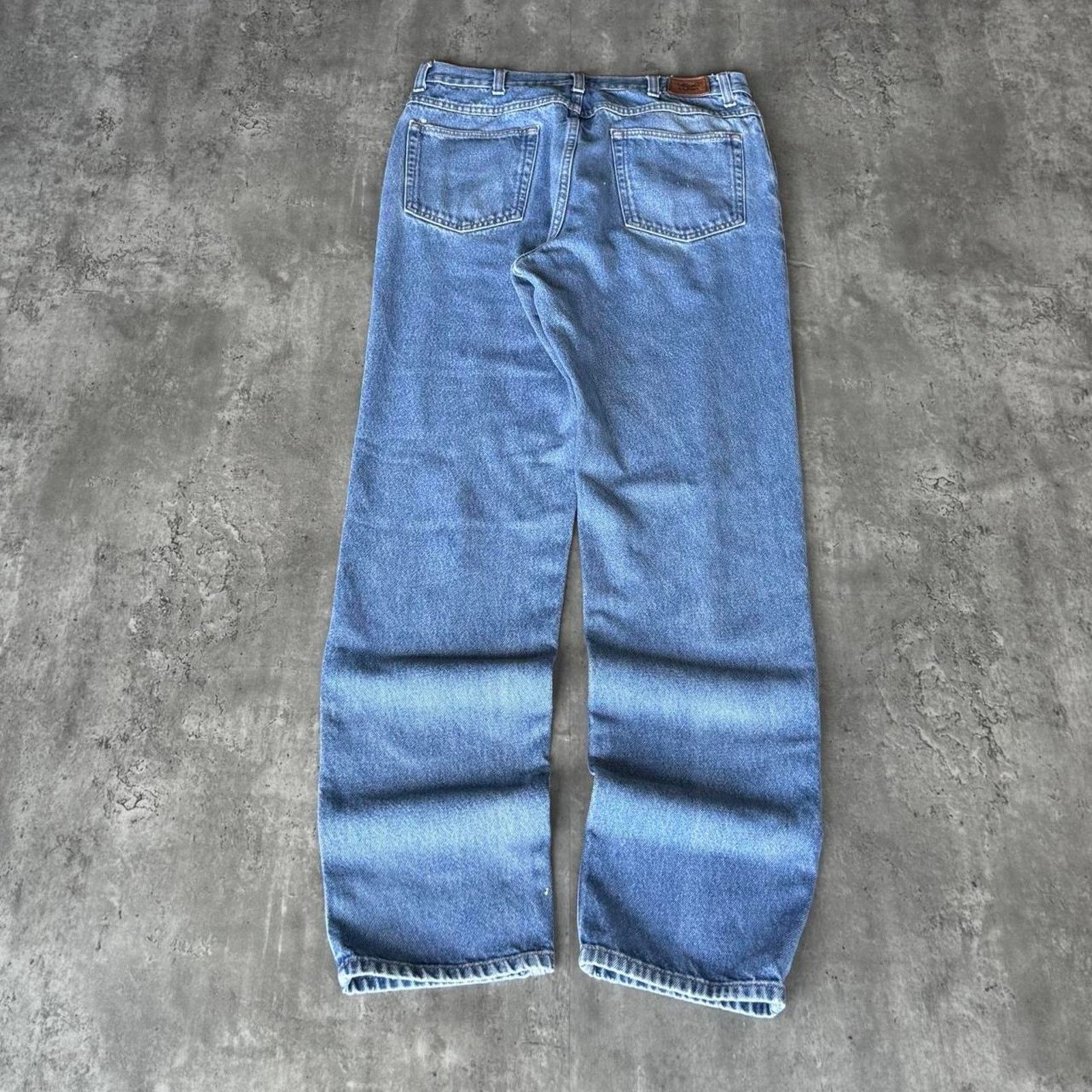 L.L. Bean × Vintage Vintage Y2K L.L. Bean Essential Classic Fit Denim Jeans Size US 32 / EU 48 - 2 Thumbnail