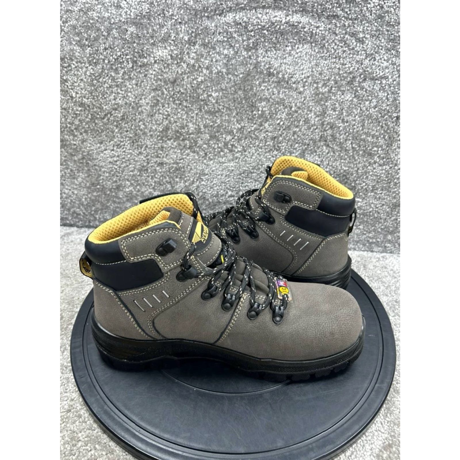 Carbon Avenger Foundation Boot Women Gray Leather Waterproof Work Boot Carbon Toe Size US 10 / IT 40 - 4 Thumbnail